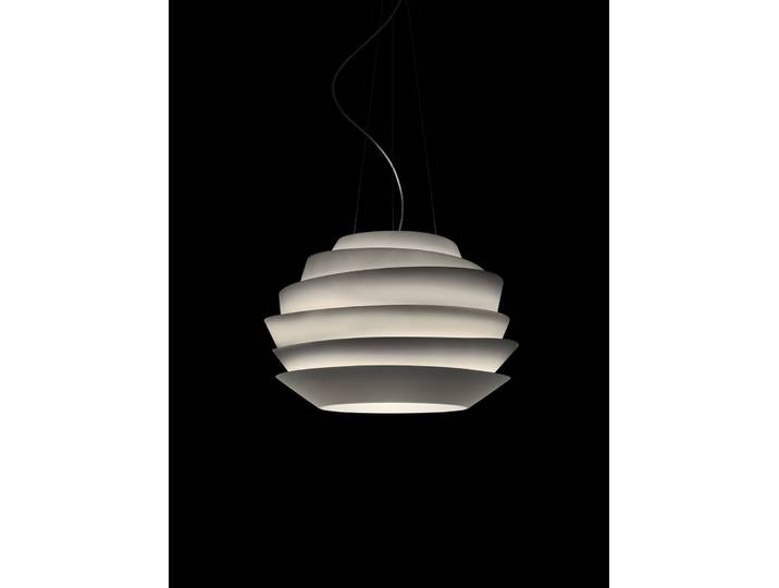Le Soleil Pendelleuchte E27 & GU10 Weiß 3,5m - Foscarini - Esszimmer - Kunststoff