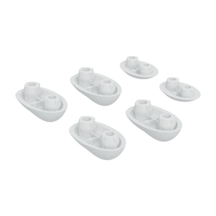 Geberit Set Ausgleichspuffer zu WC-Sitz 242973CG1 Deckel zu Geberit AquaClean 8/8000 plus
