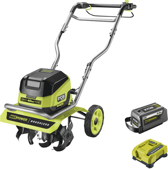 Ryobi RY36CVXA-0 - Motozappa a batteria con ruote  - MAX POWER 36V 6Ah