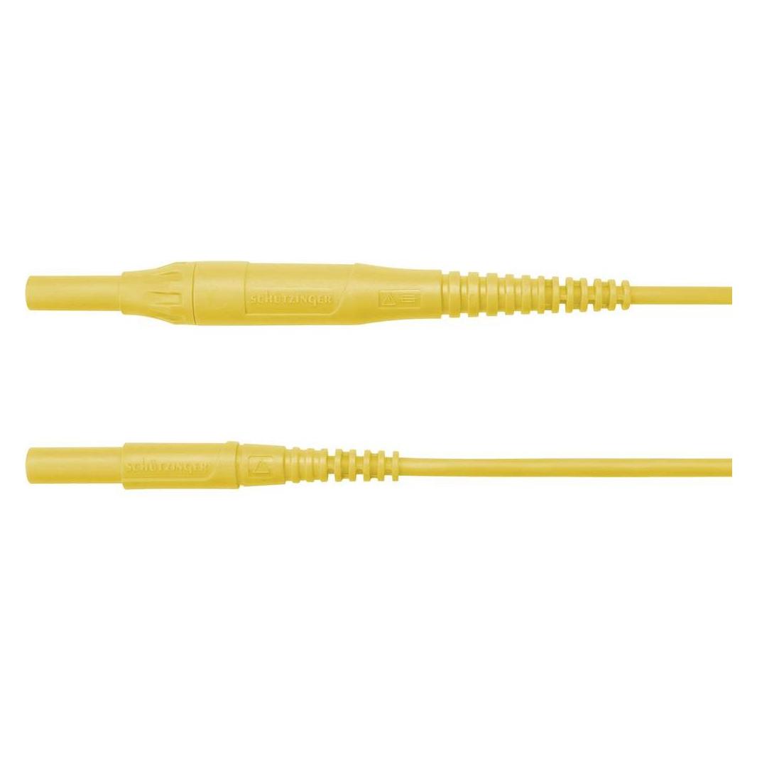 Schutzinger Schützinger MSFK B441 / 1 / 100 / GE Messleitung (Stecker 4 mm - Stecker 4 mm) (MSFK B441 / 1 / 100 / GE)