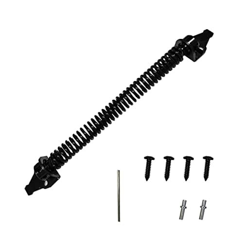 WANGCL Automatische Deur Closer 35,6 cm - Verstelbare Poortsluiting Zwart