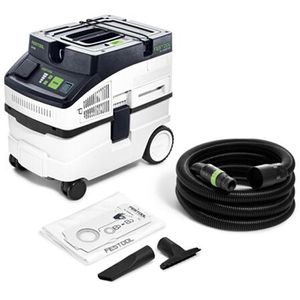 Festool Nass-Trockensauger Absaugmobil Cleantec CT 15, 15 Liter, 1200 Watt, mit Steckdose