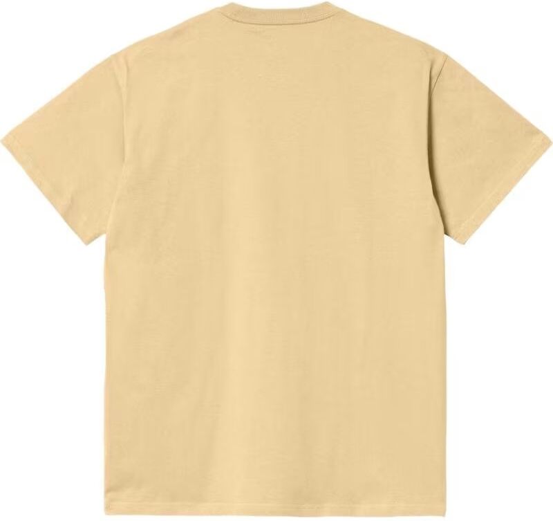Camiseta Carhartt Clásica Amarillo Xl Hombre