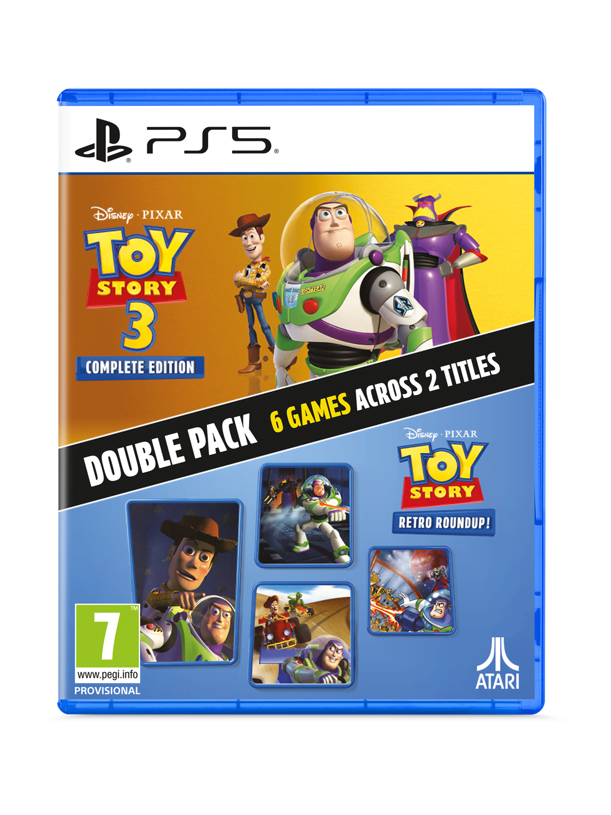 Toy Story: Retro Roundup! + Toy Story 3 (Complete Edition) - Sony PlayStation 5 - Action/Abenteuer - PEGI 7