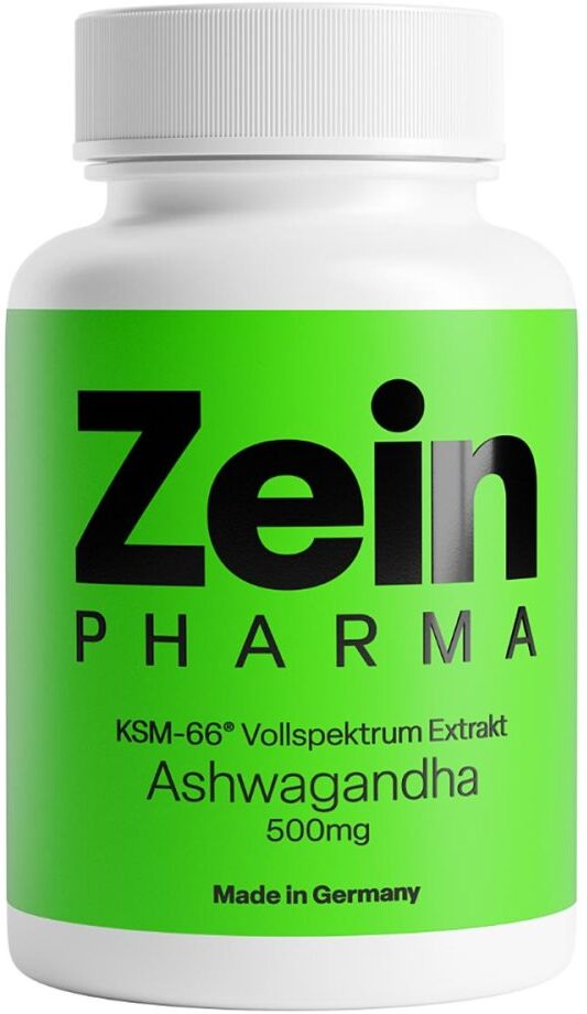 Zein Pharma Ashwagandha mit KSM-66® Vollspektrum Extrakt 500mg, ZEINpharma 120stk