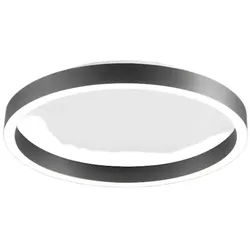 Gea Luce AELA P/P LED-Deckenleuchte 36 W, Doppelabstrahlung, 1800–1900 lm, 3000 K/4000 K, Schwarz satiniertes Aluminium, dimmbar, Phasenanschnitt – Gealuce