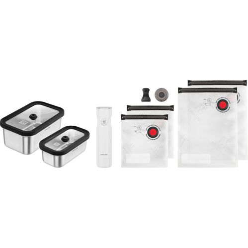 ZWILLING Fresh&Save Vakuum Starter-Set 9.tlg. Edelstahl