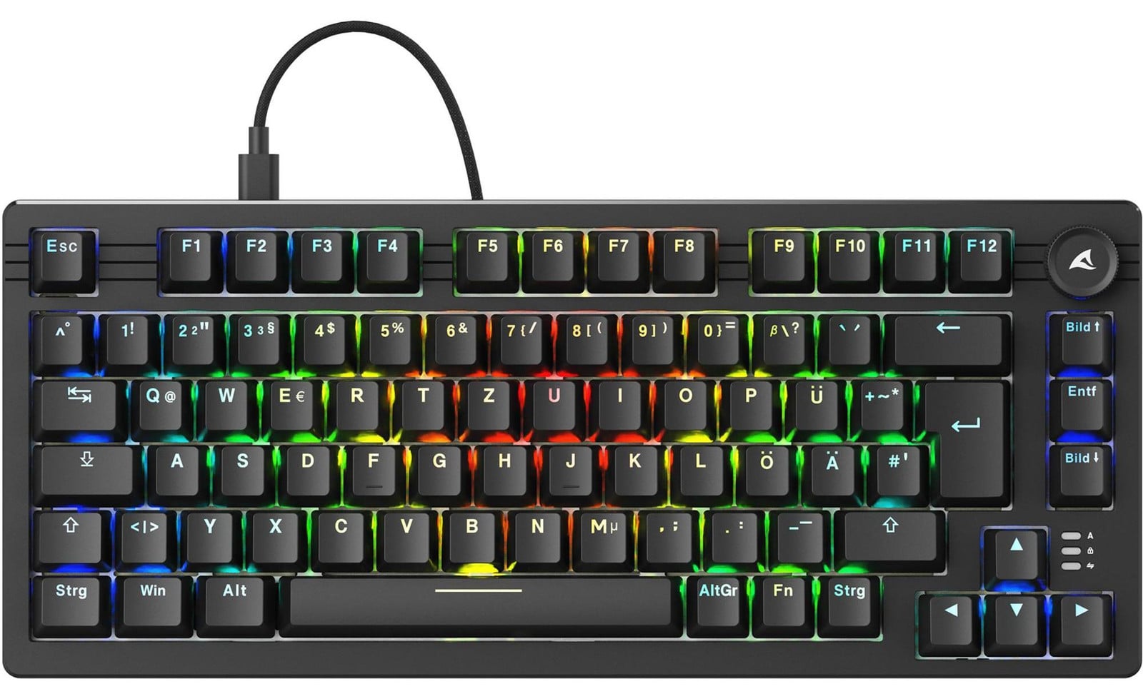Sharkoon Skiller SGK25 Gaming Toetsenbord - Zwart