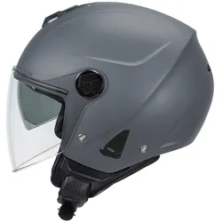 Ufo Plast, Motorradhelm, Helm Ufo Nixie Jet Grau Gr. XL (XL)