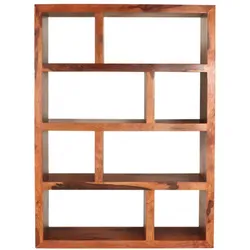 Bücherregal Tara 130x180x35 aus indischem Sheesham-Massivholz