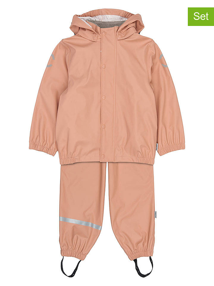 mikk-line 2tlg. Regenoutfit in Orange - 98