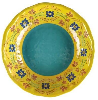 HiEnd Accents Bonita Melamine Collection Serving Bowl, 1 PC