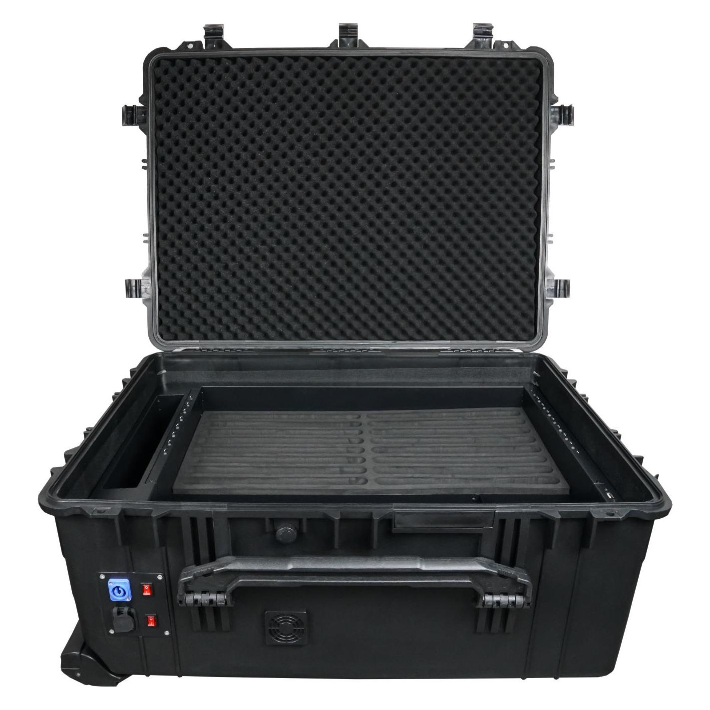Good Connections GC ATON2 T16C Tablet-Ladetrolley für bis zu 16 Geräte USB-C (16 Ports) (PCT05-B16S-C)