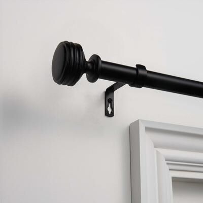The Gray Barn Dreamweaver 1-inch Curtain Rod and Finial Set