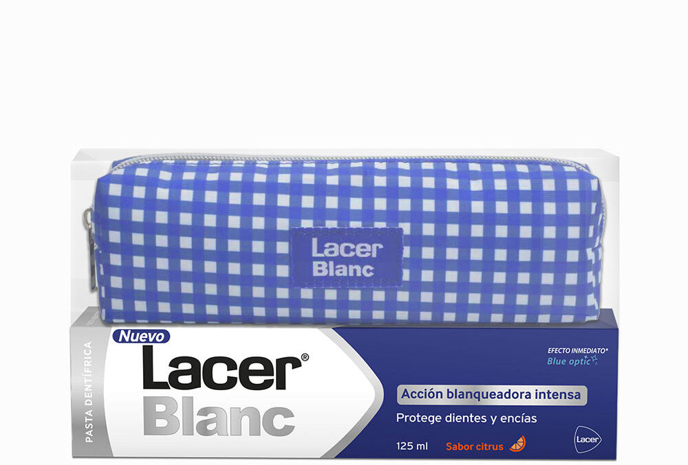 Lacerblanc Pasta Dental Citrus + Neceser Pack 2 pz