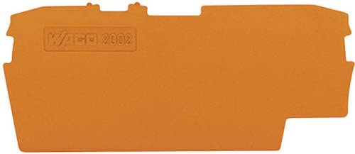 WAGO 2002-1692 Abschluss- und Trennplatte Orange