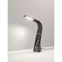 Tischleuchte LED SWING schwarz (BHT 8x48x6 cm) - schwarz - BHT 8x48x6 cm