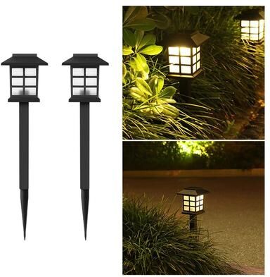 Friendly Fresh Finds Solar Pathway Lights For Outdoor Landscaping, Waterproof Garden & Patio Decor warm Light