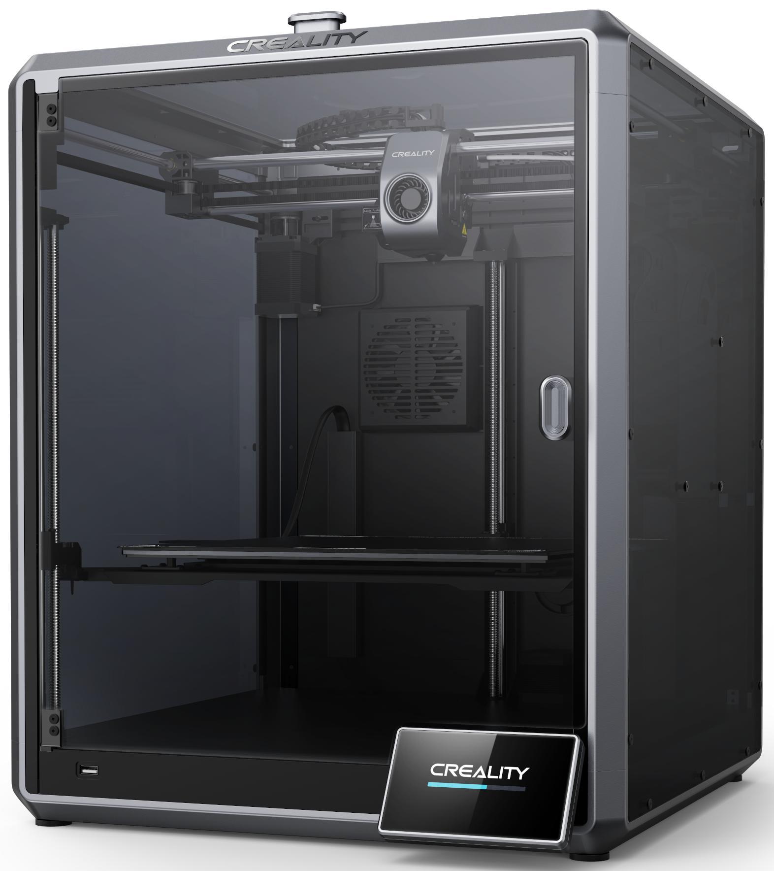 Creality K1 Max 2025 3D-Drucker mit 600 mm/s Druckgeschwindigkeit, 300x300x300 mm Bauvolumen und AI LiDAR