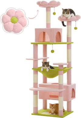 Inspire Curations SkyClimb Multi Level Cat Tree Tower amt0204pk xl