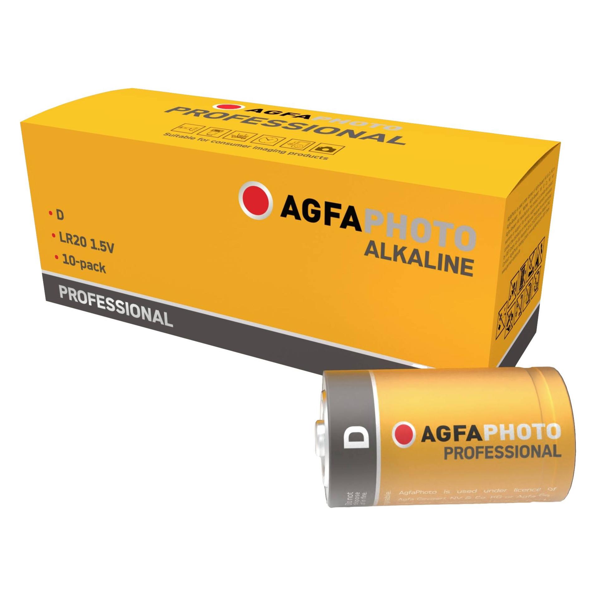 Agfaphoto Alkaline (10 Stk., D) (110-858500)
