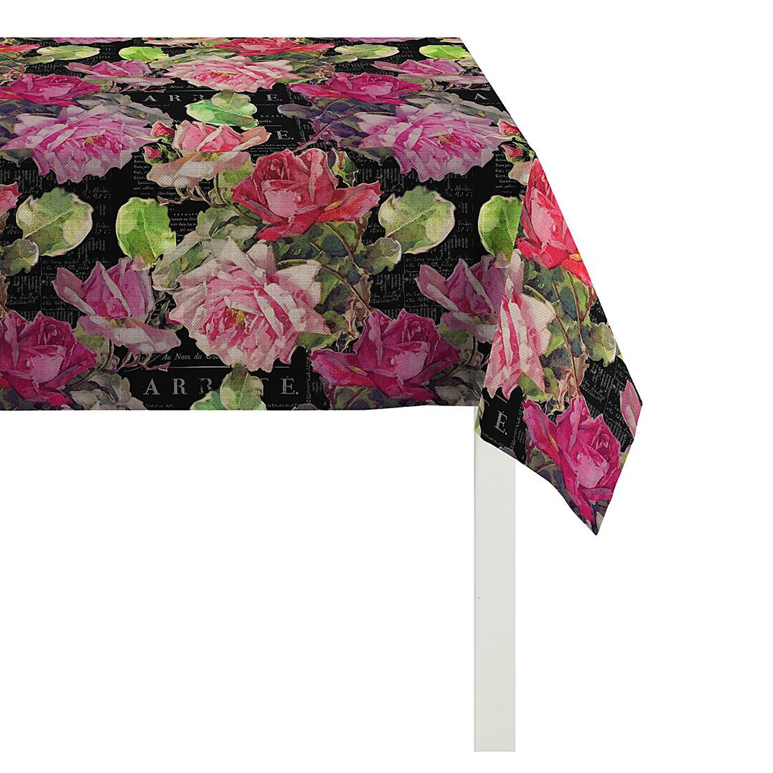 home24 Tafelkleed Country Home IV Vierkant Bloemen Meerdere kleuren 95 x 95 cm