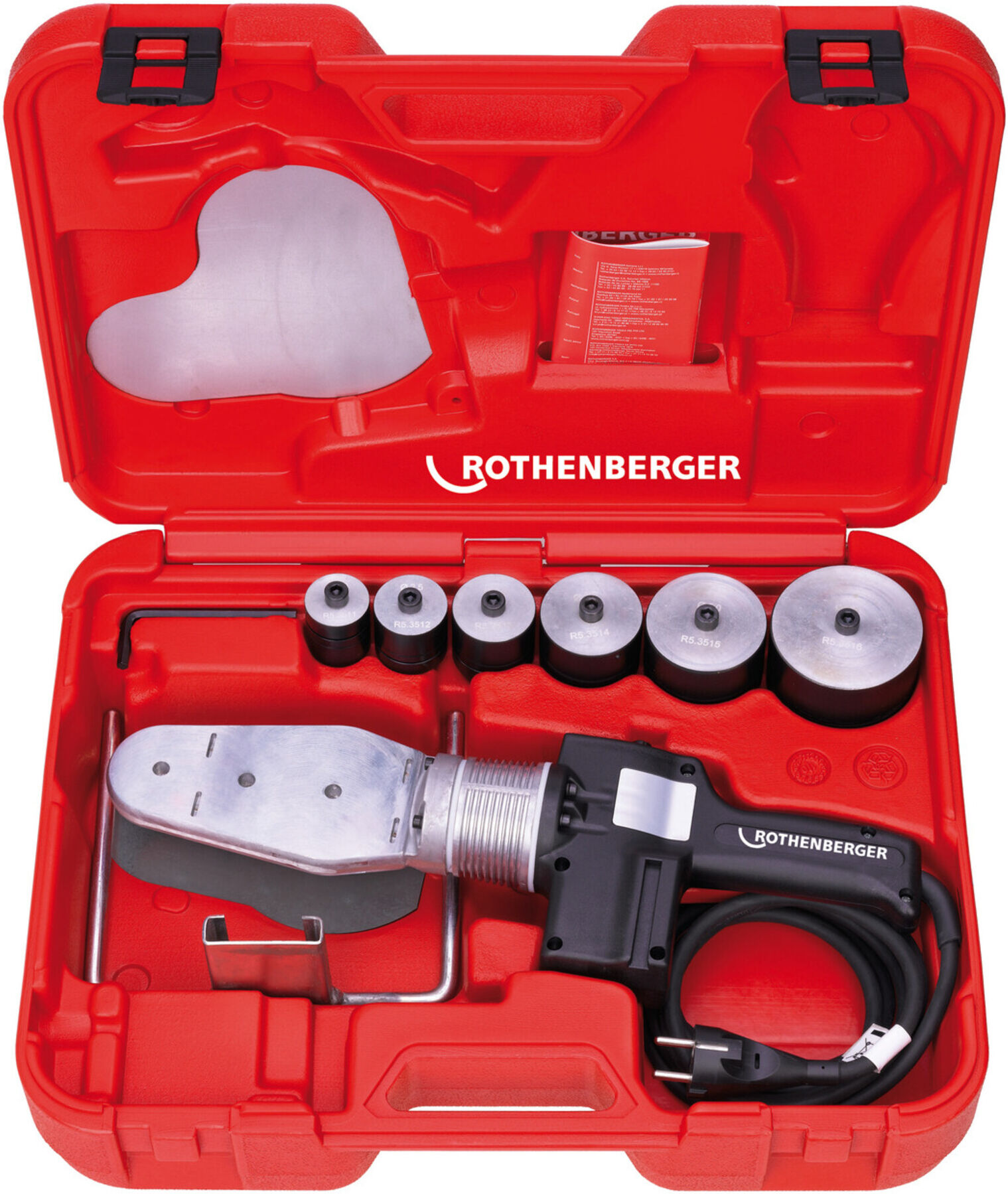 Rothenberger ROWELD P63 S-6 Sword Set Ø20 -63 mm, thermostatisch, 053893X)