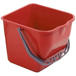 Putzeimer Floorstar E 25 Kunststoff 25 L rot mit Liter-Skala, für Floorstar SOLID und Edelstahl Serie