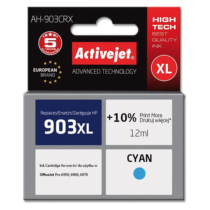 Activejet AH-903CRX - Tinte auf Pigmentbasis - Blau - HP - OfficeJet Pro 6950 - 6960 - 697 (C) (AH-903CRX)