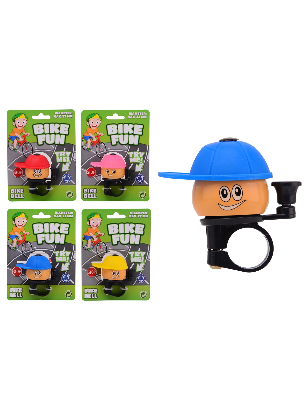 John Toy Bike Fun bikebell Pietje assorted