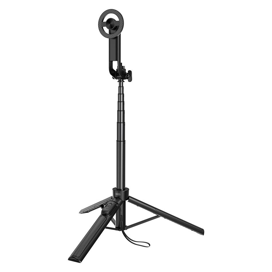 xO Selfie-Stick mit Bluetooth und Stativ SS30, schwarz, magnetisch für MagSafe, 123 cm (73044063)