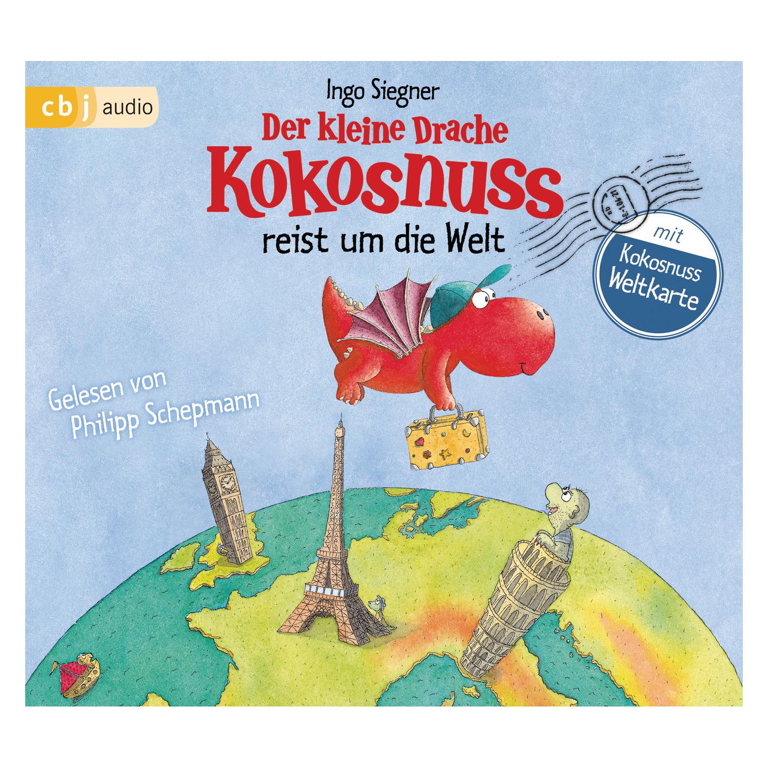 CBJ Der kleine Drache Kokosnuss reist um die Welt (Ingo Siegner, Philipp Schepmann, Deutsch) (8371-5845-8)