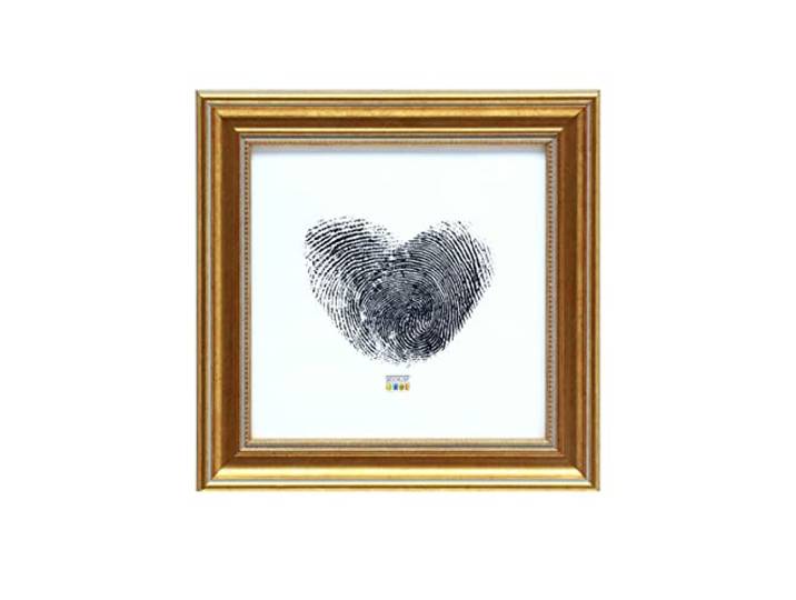 Deknudt Frames S45HA1 fotolijst 15x15 fotolijst goudkleur met parelrand kunststof fotolijst