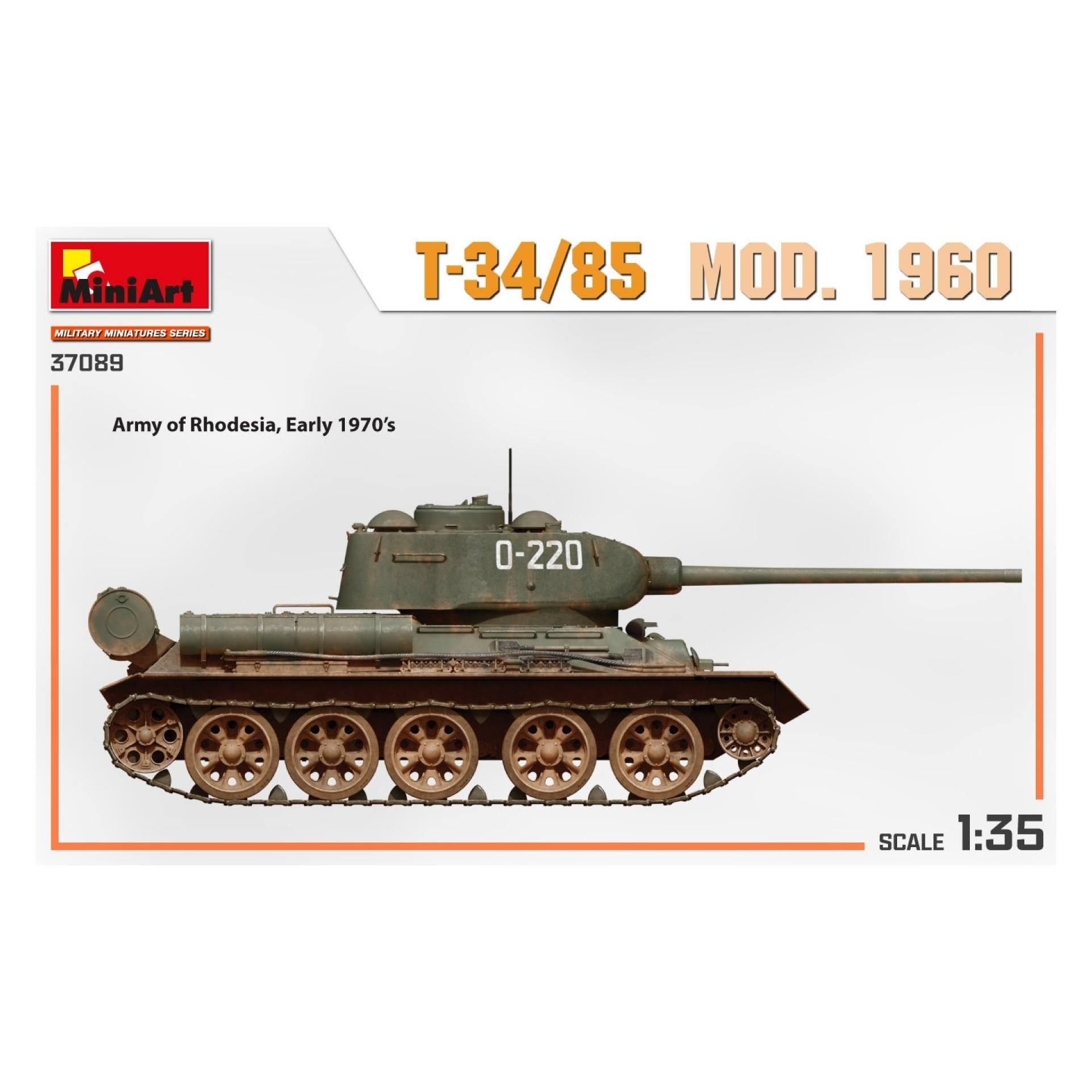 Mini art T-34-85 Mod. 1960 (37089)