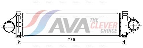 Ava Clever Choice Ladeluftkühler Au4213 Für Land Rover
