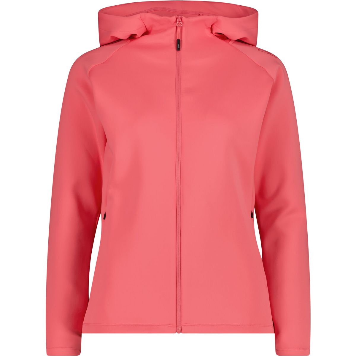 CMP Woman Jacket FIX Hood coral (B614) 42 32C8386-B614-42