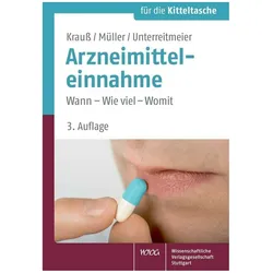 Arzneimitteleinnahme, Fachbücher von Petra Müller, Jürgen Krauss, Doris Unterreitmeier