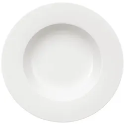 6x Villeroy & Boch Suppenteller Royal, Teller, Weiss