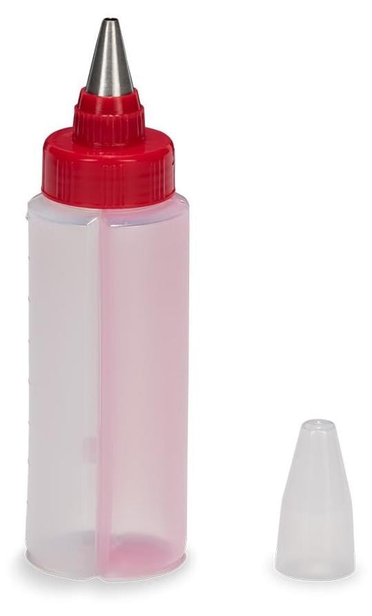Dripio Decoratiespuit beige, 12 cm, kunststof en roestvrij staal