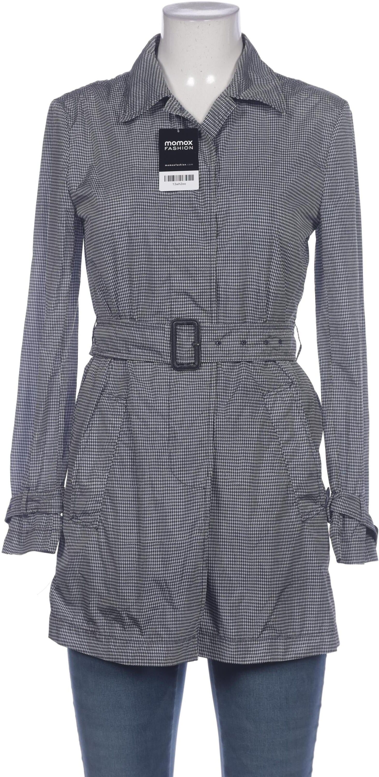Prada Damen Mantel, Grau, Gr. EU 34 (IT 40), Synthetik - Second Hand
