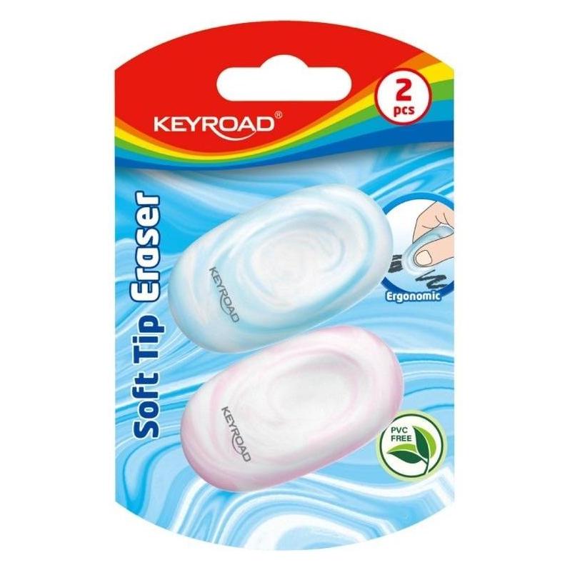 Keyroad Weicher Radiergummi 2 Stück MIX (47789100)