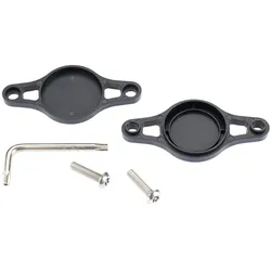 Brave Trinkflaschenhalter-Adapter AirTag schwarz