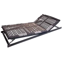Breckle Lattenrost, verstellbar Excellent Schwarz 100 x 190 cm