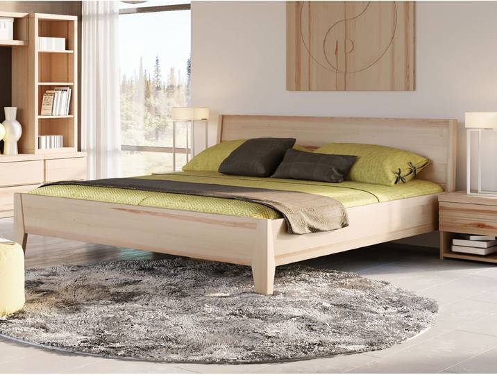 Bett Esche „Benjamin“ 80 x 200 cm Massivholz Esche