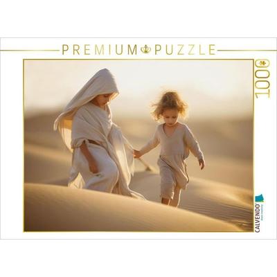 CALVENDO Puzzle Wüste Porträts | 1000 Teile Lege-Größe 64x48cm Foto-Puzzle für glückliche Stunden