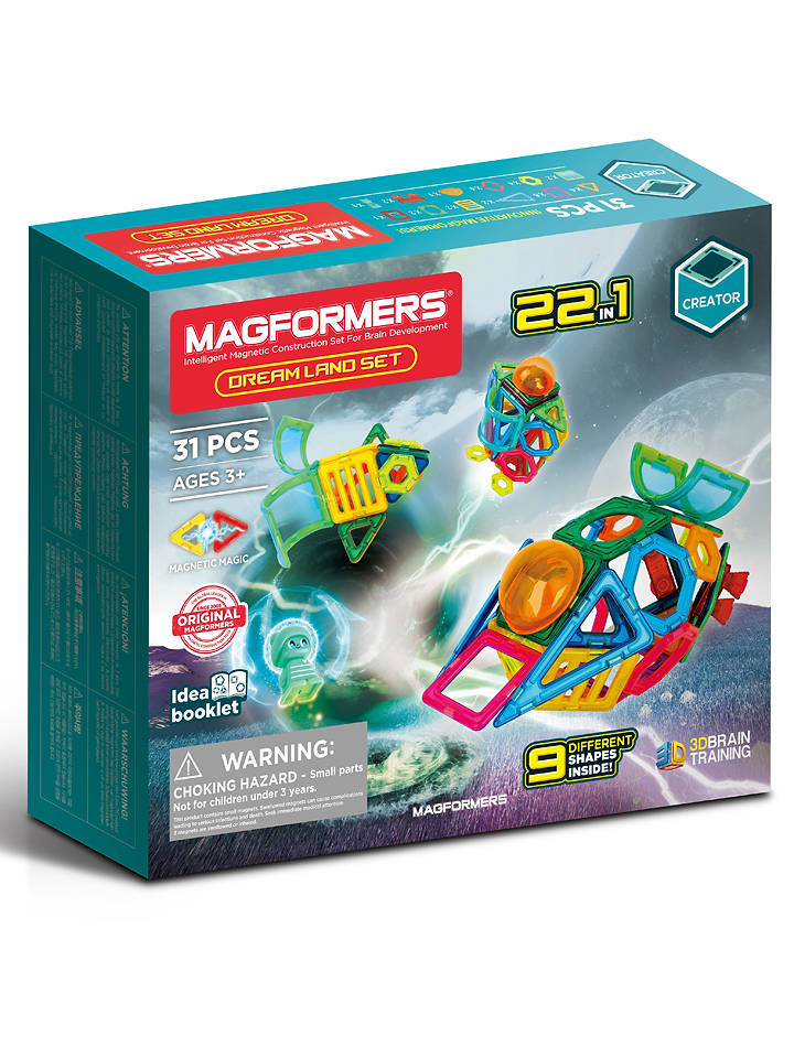 MAGFORMERS 31tlg. Magnetspielset "Dream Land Set" - ab 3 Jahren - onesize