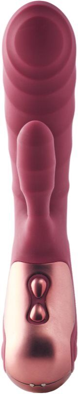 Dream Toys Dinky Jimmy K. Rabbit Vibrator mit Klitoris-Stimulator 19 cm