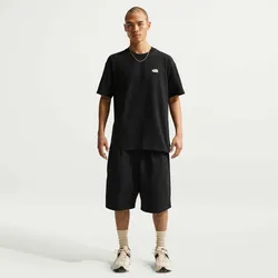 Nike U NSW TEE LSE VOMERO PATCH BLACK/METALLIC SILVER - XXL
