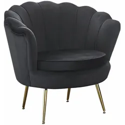 SalesFever »Arielle« Sessel schwarz 76x78x76 cm