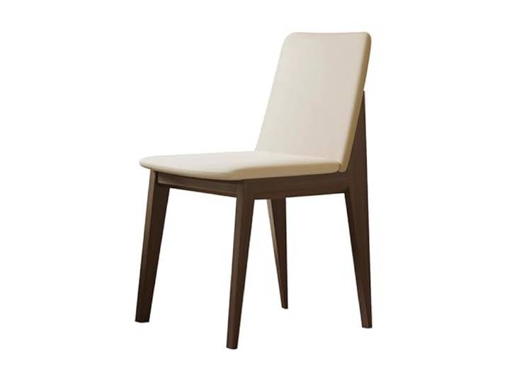 DIANXI Lounge-Sessel Einfacher Esszimmerstuhl, Haushaltsstuhl, Eschenholz, Buch, Esstisch und Stühle, Italienischer, Leichter Luxus-Stuhl mit Rückenlehne